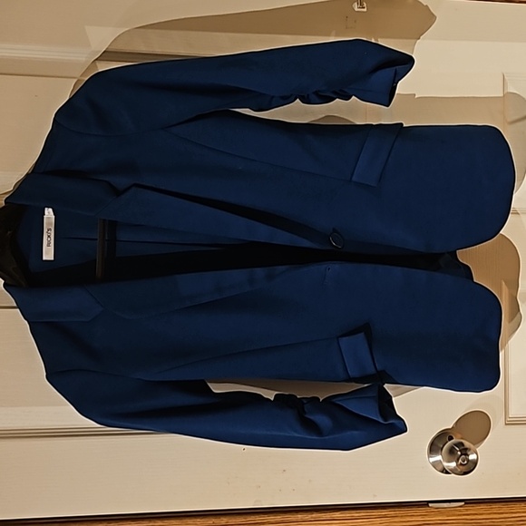 Women's XS boyfriend blazer in Blue - Picture 2 of 6